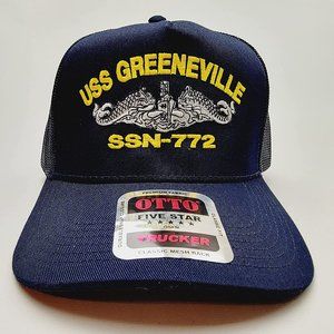 USS GREENEVILLE SSN-772 Hat Embroidered Baseball Hat